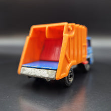 Load image into Gallery viewer, Matchbox 1982 Refuse Truck Blue #36 Matchbox 1-75 Superfast
