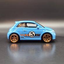 Load image into Gallery viewer, Hot Wheels 2024 Fiat 500e Light Blue #22 Compact Kings 2/5
