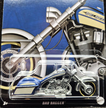 Load image into Gallery viewer, Hot Wheels 2024 Bad Bagger Blue Hot Wheels Motorcycle Club 1/5 New Long Card

