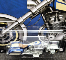 Load image into Gallery viewer, Hot Wheels 2024 Bad Bagger Blue Hot Wheels Motorcycle Club 1/5 New Long Card
