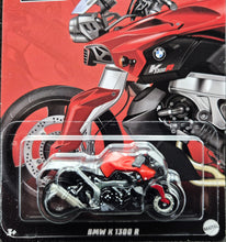 Load image into Gallery viewer, Hot Wheels 2024 BMW K 1300 R Red Hot Wheels Motorcycle Club 2/5 New Long Card
