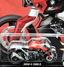 Load image into Gallery viewer, Hot Wheels 2024 BMW K 1300 R Red Hot Wheels Motorcycle Club 2/5 New Long Card
