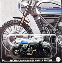 Load image into Gallery viewer, Hot Wheels 2024 Ducati Scrambler Hot Wheels Edition Silver Hot Wheels Motorcycle Club 4/5 New
