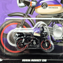 Load image into Gallery viewer, Hot Wheels 2024 Honda Monkey Z50 Purple Hot Wheels Motorcycle Club 5/5 New Long Card
