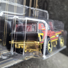Load image into Gallery viewer, Hot Wheels 2023 Range Rover Classic Matte Black 55th Anniversary Black &amp; Yellow Series 4/6 New
