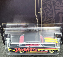 Load image into Gallery viewer, Hot Wheels 2023 &#39;66 Chevy Nova Matte Black 55th Anniversary Black &amp; Yellow Series 5/6 New
