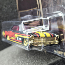 Load image into Gallery viewer, Hot Wheels 2023 &#39;66 Chevy Nova Matte Black 55th Anniversary Black &amp; Yellow Series 5/6 New
