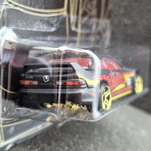 Load image into Gallery viewer, Hot Wheels 2023 Custom &#39;01 Acura Integra GSR Matte Black 55th Anniversary Black &amp; Yellow Series 5/6 Mix 2 New
