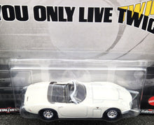 Load image into Gallery viewer, Hot Wheels 2023 Toyota 2000GT Roadster White HW Entertainment - You Only Live Twice - James Bond
