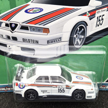 Load image into Gallery viewer, Hot Wheels 2023 Alfa Romeo 155 V6 Ti White Hot Wheels Spettacolare Car Culture 1/5 New
