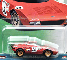 Load image into Gallery viewer, Hot Wheels 2023 Lancia Stratos Red Hot Wheels Spettacolare Car Culture 2/5 New
