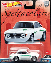 Load image into Gallery viewer, Hot Wheels 2023 Alfa Romeo Giulia Sprint GTA White Hot Wheels Spettacolare Car Culture 5/5 New
