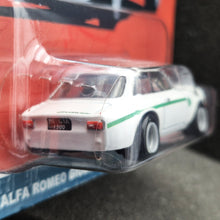 Load image into Gallery viewer, Hot Wheels 2023 Alfa Romeo Giulia Sprint GTA White Hot Wheels Spettacolare Car Culture 5/5 New
