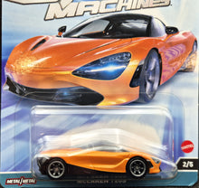Load image into Gallery viewer, Hot Wheels 2023 McLaren 720S Orange Hot Wheels Speed Machines Car Culture 2/5 New
