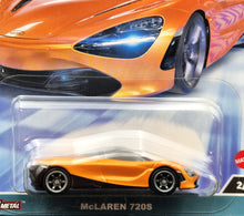Load image into Gallery viewer, Hot Wheels 2023 McLaren 720S Orange Hot Wheels Speed Machines Car Culture 2/5 New
