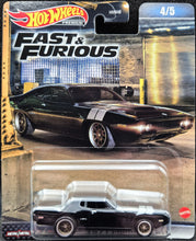 Load image into Gallery viewer, Hot Wheels 2023 1971 Plymouth GTX Black Fast &amp; Furious Premium 4/5 Mix 2 New
