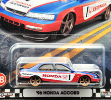Load image into Gallery viewer, Hot Wheels 2023 &#39;96 Honda Accord Red Hot Wheels Boulevard #88 New
