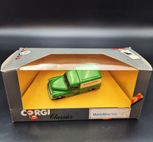Load image into Gallery viewer, Corgi Morris Minor Van Castrol Oil Green # C957/4 1986 Corgi Classics 1:43 Die Cast Model
