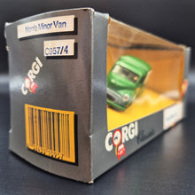 Load image into Gallery viewer, Corgi Morris Minor Van Castrol Oil Green # C957/4 1986 Corgi Classics 1:43 Die Cast Model
