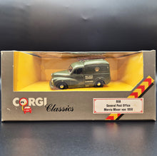 Load image into Gallery viewer, Corgi 1959 Morris Minor Van Post Office Telephones Dark Green #C958/1 1986 Corgi Classics 1:43 Die Cast Model
