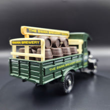 Load image into Gallery viewer, Corgi 1930 Thornycroft Beer Truck Swan Lager Green C867/3 1986 Corgi Classics 1:43 Die Cast Model
