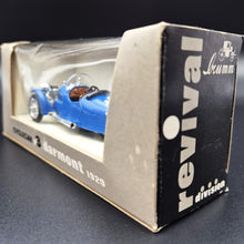 Load image into Gallery viewer, Brumm 1929 R3 Darmont Cyclecar Blue Revival Series 1:43 Die Cast Model
