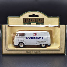 Load image into Gallery viewer, Lledo Days Gone 1955 VW Transporter (T1) Van #DG73014 Lambs Navy Rum
