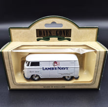 Load image into Gallery viewer, Lledo Days Gone 1955 VW Transporter (T1) Van #DG73014 Lambs Navy Rum
