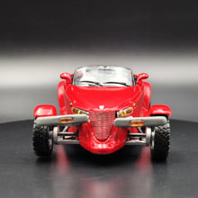Load image into Gallery viewer, Universal Hobbies Eagle&#39;s Race 1998 Plymouth Prowler Convertible Red #3640 1:43 Die Cast Model
