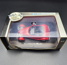 Load image into Gallery viewer, Universal Hobbies Eagle&#39;s Race 1998 Plymouth Prowler Convertible Red #3640 1:43 Die Cast Model
