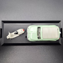 Load image into Gallery viewer, Vitesse 1957 Fiat 500 with Vespa Scooter Pale Green #008 1:43 Die Cast Model
