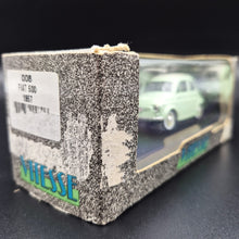 Load image into Gallery viewer, Vitesse 1957 Fiat 500 with Vespa Scooter Pale Green #008 1:43 Die Cast Model

