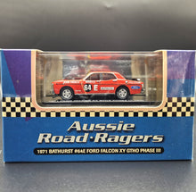 Load image into Gallery viewer, Aussie Road Ragers 1971 Ford Falcon XY GTHO Phase III #64E Red 1:64 Die Cast Model
