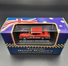 Load image into Gallery viewer, Aussie Road Ragers 1971 Ford Falcon XY GTHO Phase III #64E Red 1:64 Die Cast Model
