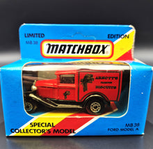 Load image into Gallery viewer, Matchbox 1983 Ford Model A Van Arnott&#39;s Bicuits Red Series 1-75 MB38 Limited Edition - Boxed Unopened

