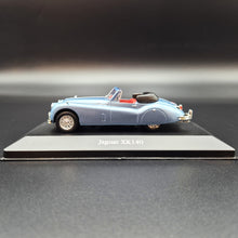 Load image into Gallery viewer, Atlas Collections 1957 Jaguar XK120 2 Door Roadster Light Blue #4641 103 1:43 Die Cast Model
