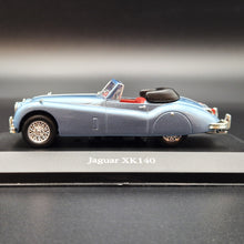 Load image into Gallery viewer, Atlas Collections 1957 Jaguar XK120 2 Door Roadster Light Blue #4641 103 1:43 Die Cast Model
