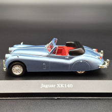 Load image into Gallery viewer, Atlas Collections 1957 Jaguar XK120 2 Door Roadster Light Blue #4641 103 1:43 Die Cast Model
