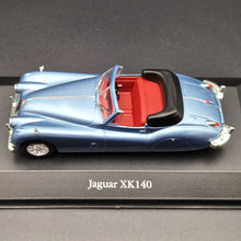 Load image into Gallery viewer, Atlas Collections 1957 Jaguar XK120 2 Door Roadster Light Blue #4641 103 1:43 Die Cast Model

