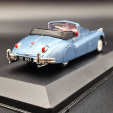Load image into Gallery viewer, Atlas Collections 1957 Jaguar XK120 2 Door Roadster Light Blue #4641 103 1:43 Die Cast Model
