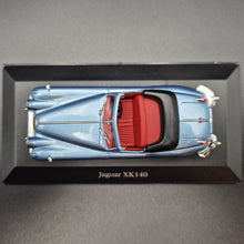 Load image into Gallery viewer, Atlas Collections 1957 Jaguar XK120 2 Door Roadster Light Blue #4641 103 1:43 Die Cast Model
