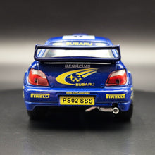 Load image into Gallery viewer, Cararama 2001 Subaru Impreza WRC Rally Car Blue #143 1:43 Die Cast Model
