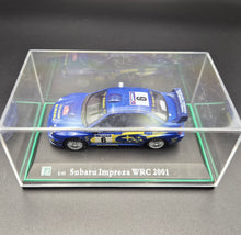Load image into Gallery viewer, Cararama 2001 Subaru Impreza WRC Rally Car Blue #143 1:43 Die Cast Model
