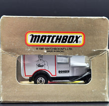 Load image into Gallery viewer, Matchbox 1987 Ford Model A Van &quot;Bonds&quot; White Series 1-75 MB38 Limited Edition - Boxed Unopened
