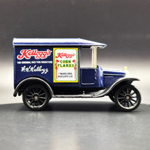 Load image into Gallery viewer, Matchbox 1996 1921 Ford Model T - Kellogg&#39;s Corn Flakes Blue #44 Gold Series Special Edition
