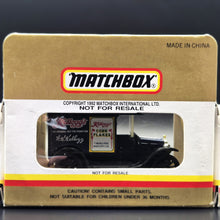 Load image into Gallery viewer, Matchbox 1996 1921 Ford Model T - Kellogg&#39;s Corn Flakes Blue #44 Gold Series Special Edition
