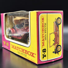 Load image into Gallery viewer, Matchbox 1914 Stutz Red Models Of Yesteryear 1969 Y8-3
