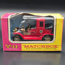 Load image into Gallery viewer, Matchbox 1912 Packard Landaulet Red Models Of Yesteryear 1968 Y11-2
