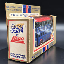 Load image into Gallery viewer, Lledo Days Gone 1932 AEC Regent Double Decker Bus Blue DG015 - The Royal Wedding 23rd July 1986
