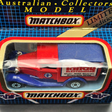 Load image into Gallery viewer, Matchbox 1989 Ford Model A Van Tandy Electronics Red Series 1-75 MB38 Limited Edition - Boxed Unopened
